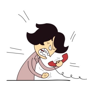 Don't take it out on customers. Chat to a colleague if you're overwhelmed. (pic courtesy of freedigitalphotos.net/jesadaphorn)