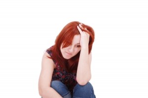 Time to Change is calling on the media to stop using stereotypical 'headclutcher' images to depict depression. (image courtesy of freedigitalphotos.net/Jeanne Claire Maarbes)